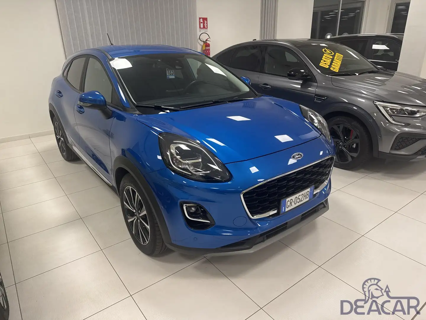 Ford Puma Puma 1.0 EcoBoost Hybrid 125 CV S&S Titanium Desi Blauw - 1