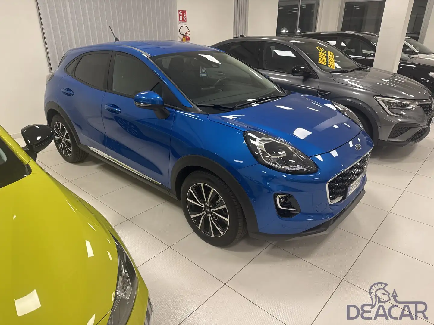 Ford Puma Puma 1.0 EcoBoost Hybrid 125 CV S&S Titanium Desi Blauw - 2