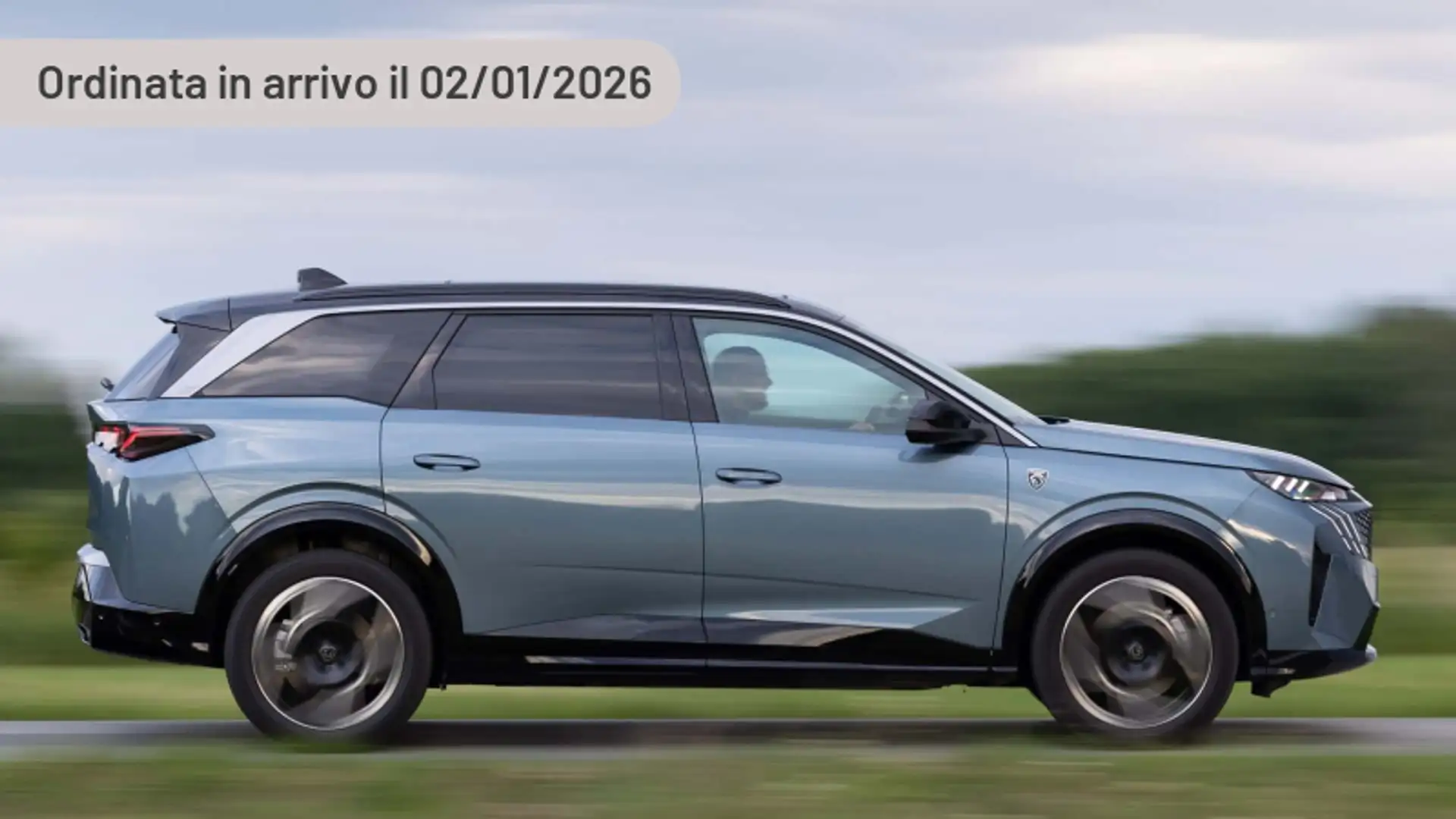 Peugeot 5008 Hybrid 145 e-DCS6 GT Argento - 2