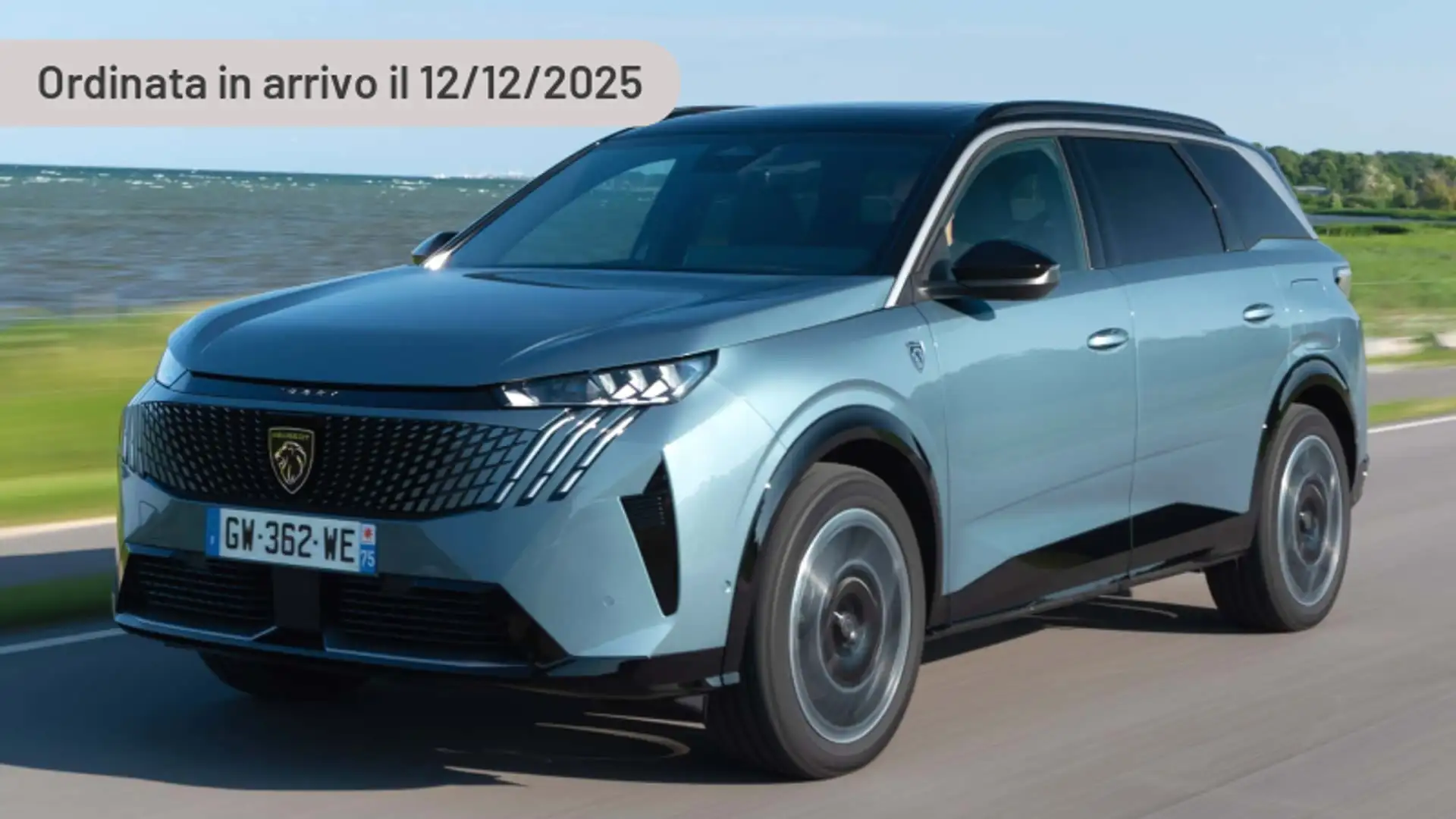 Peugeot 5008 Hybrid 145 e-DCS6 GT Argento - 1