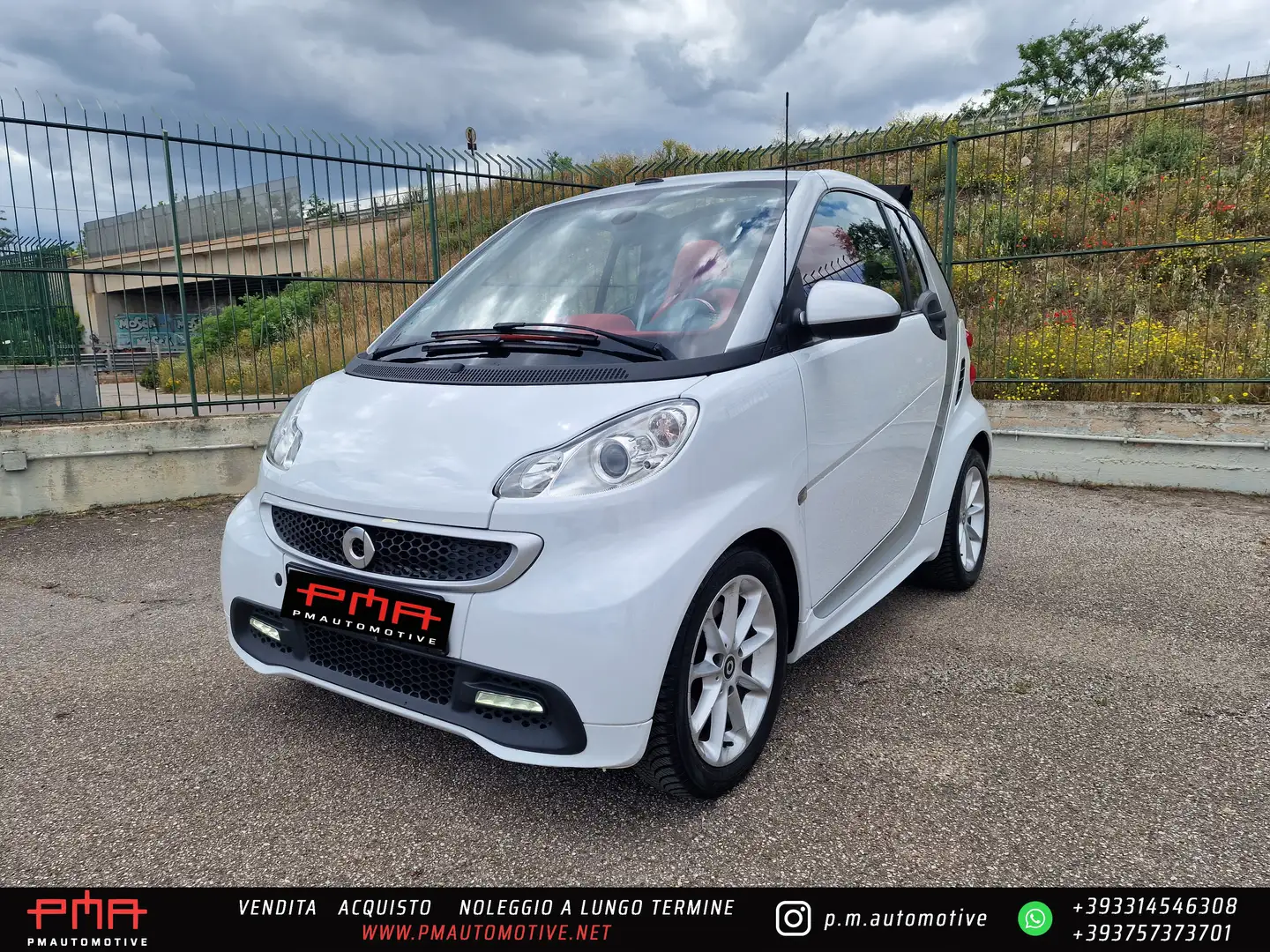 smart forTwo Cabrio 0.8 cdi Passion 54cv FL INTROVABILE Weiß - 1