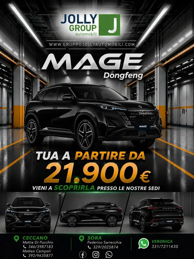 Dongfeng Mage Mage 1.5T HEV benzina Schwarz - 1