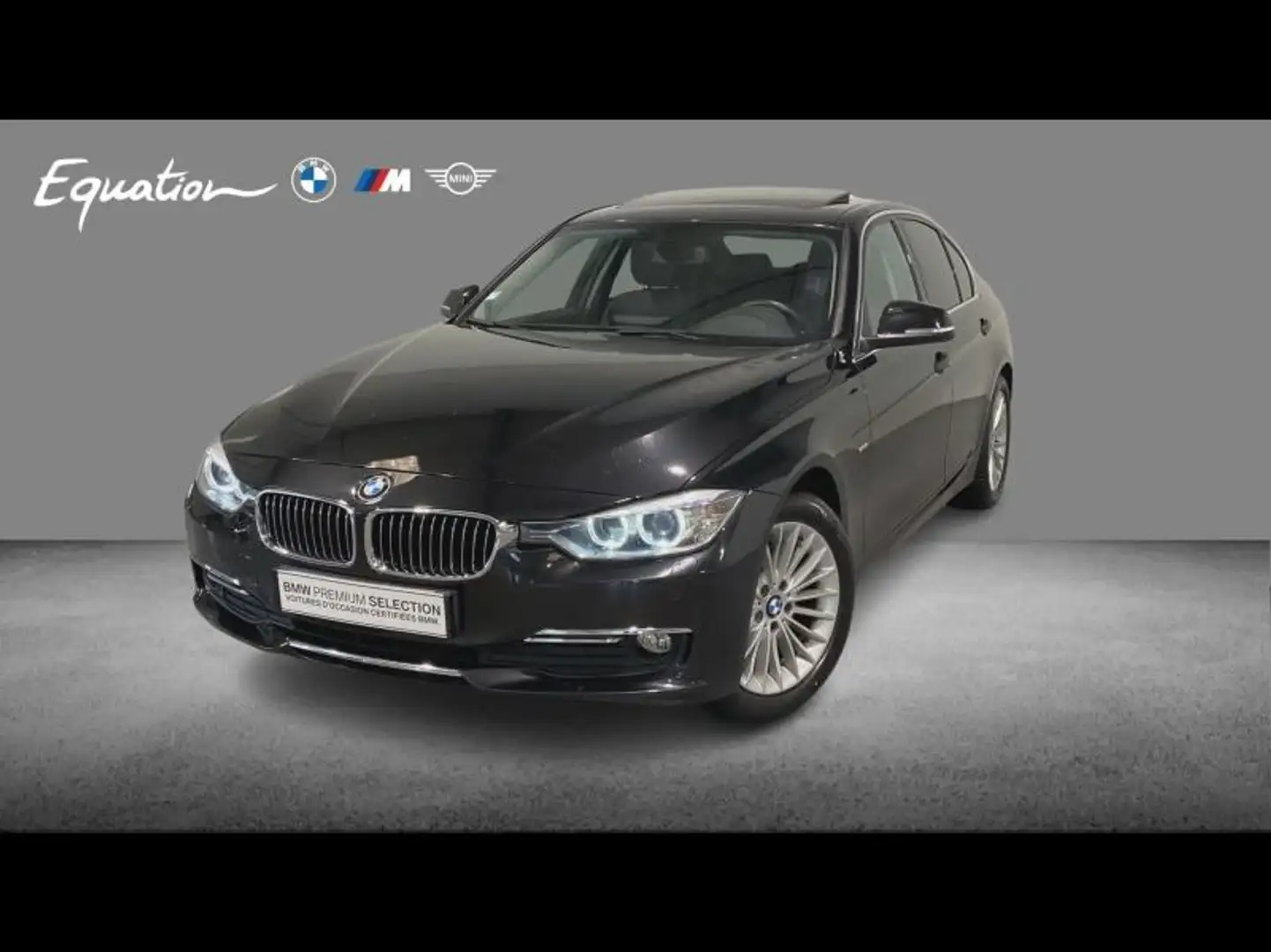 BMW 318 318dA 143ch Luxury Noir - 1