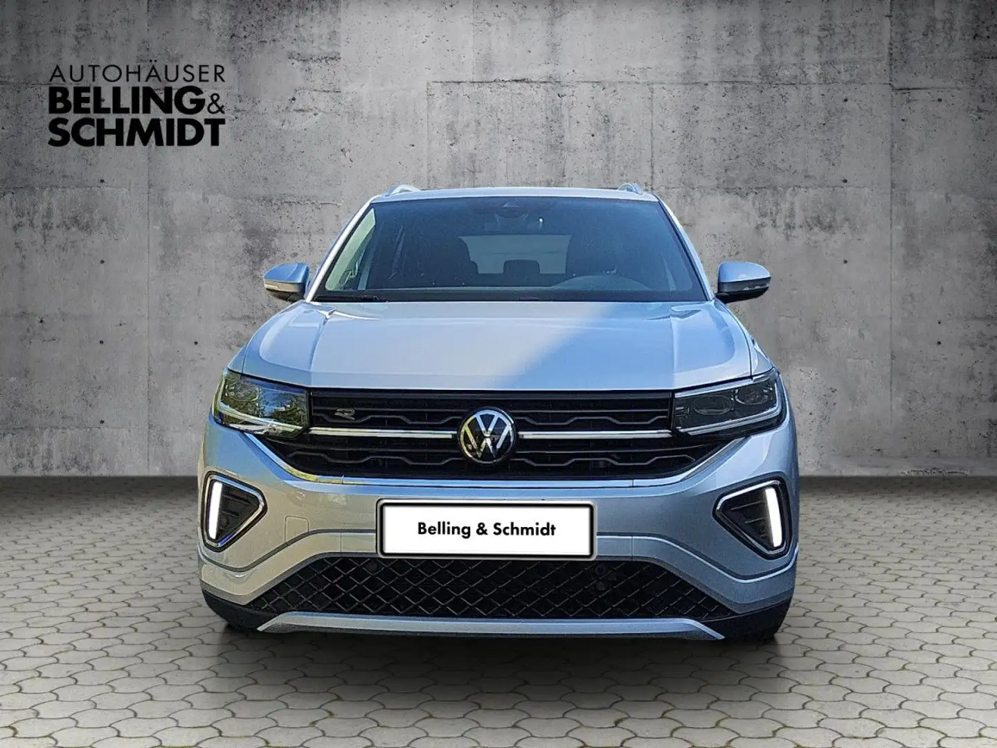 Volkswagen T-Cross 1.5TSI Aut. R-Line AHK Kamera Climatr. LED Silber - 2
