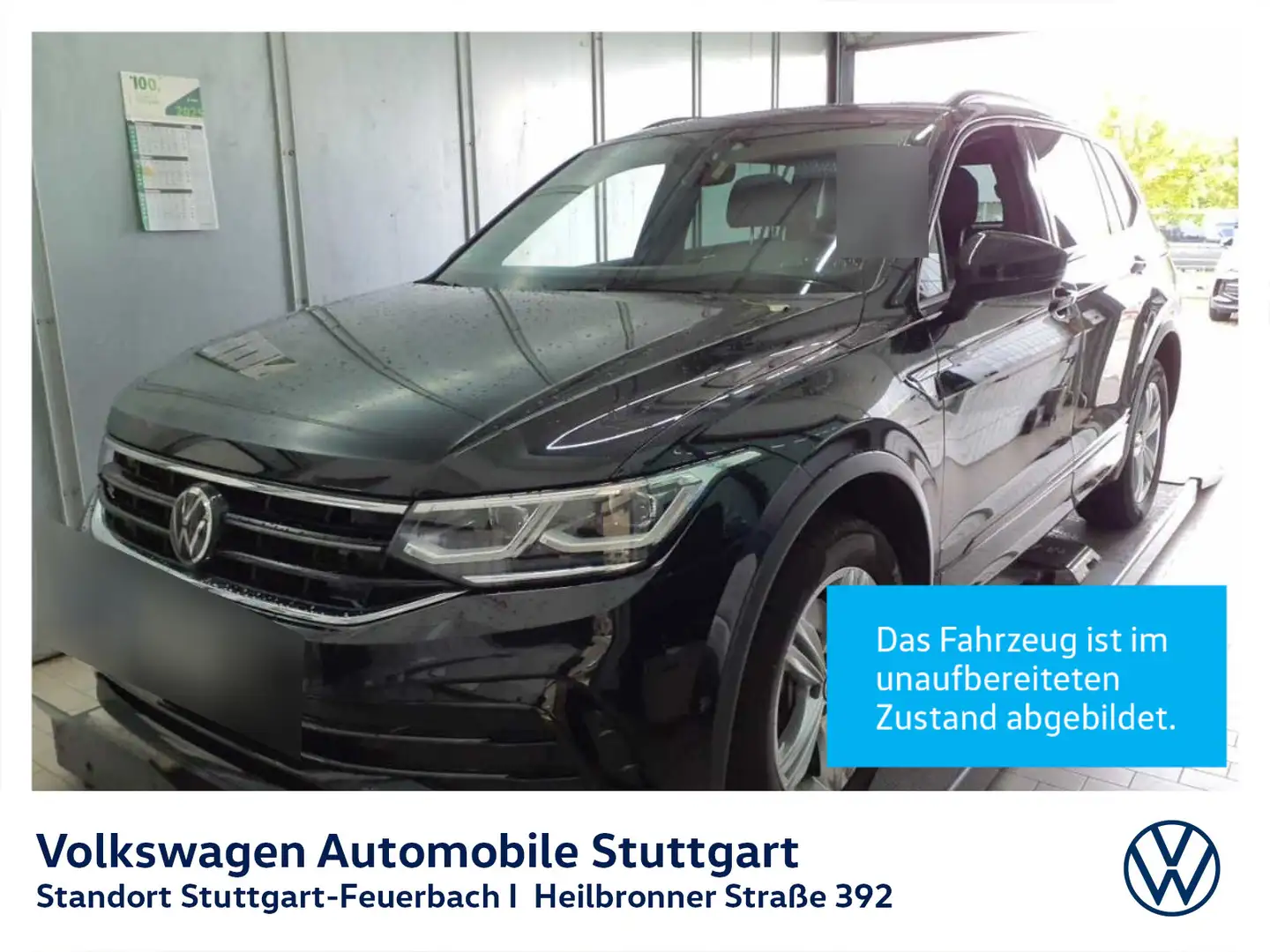 Volkswagen Tiguan Allspace R-Line 2.0 TDI DSG Navi AHK Pano Schwarz - 1