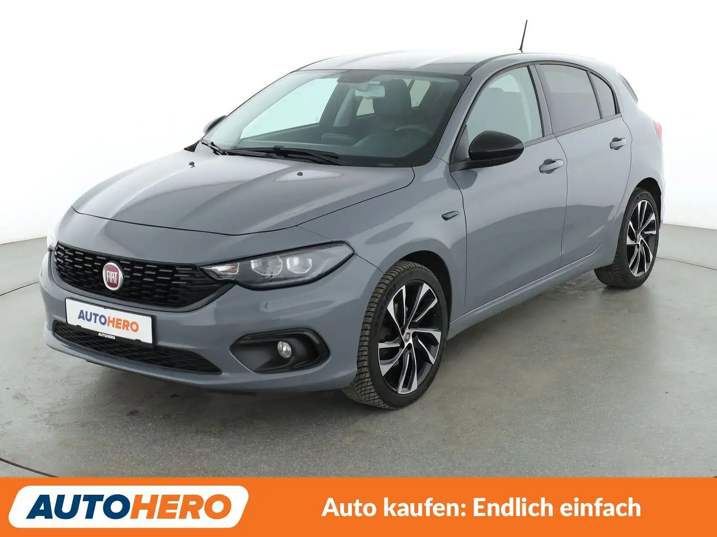 Fiat Tipo 1.6 JTDM S-Design*TEMPO*PDC*SHZ*ALU*KLIMA+ Grau - 1