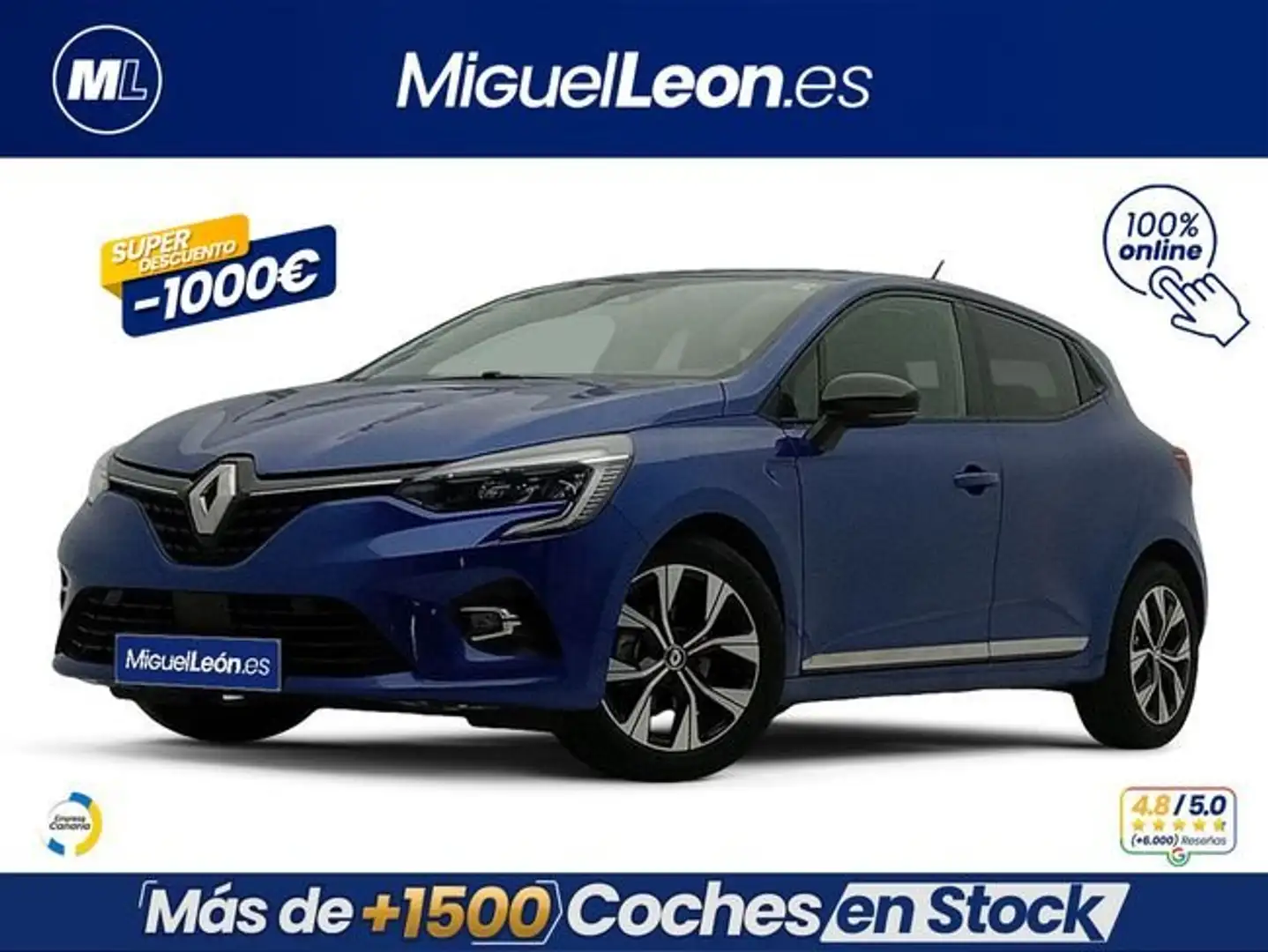 Renault Clio GLP EVOLUTION 90CV TCE 1.0 Azul - 1