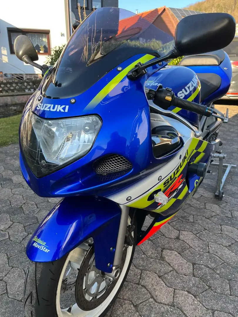 Suzuki GSX-R 600 K2 MoviStar GSXR K1 K3 Albastru - 1