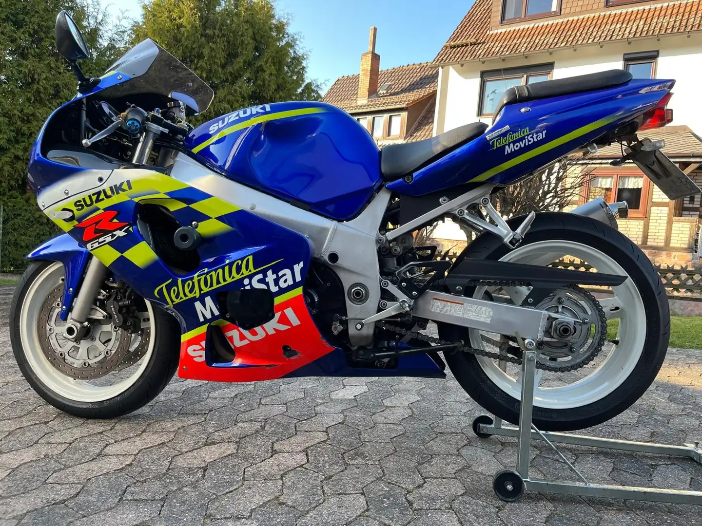 Suzuki GSX-R 600 K2 MoviStar GSXR K1 K3 Albastru - 2