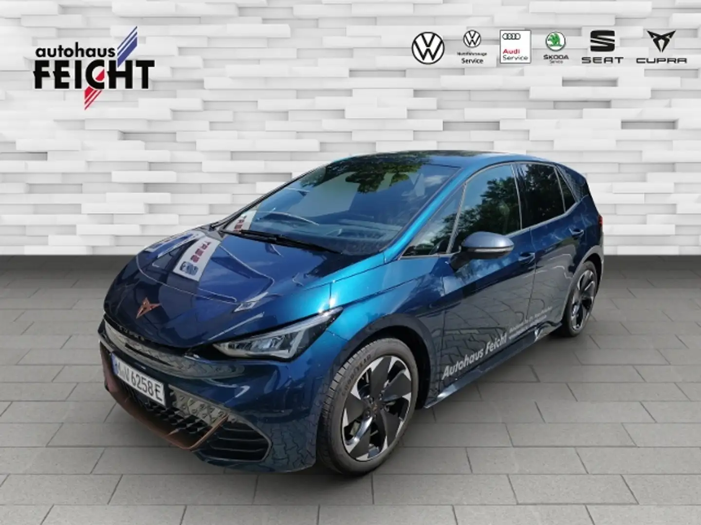 CUPRA Born 170 kW Basis 170kW KLIMA LED NAVI Blau - 1