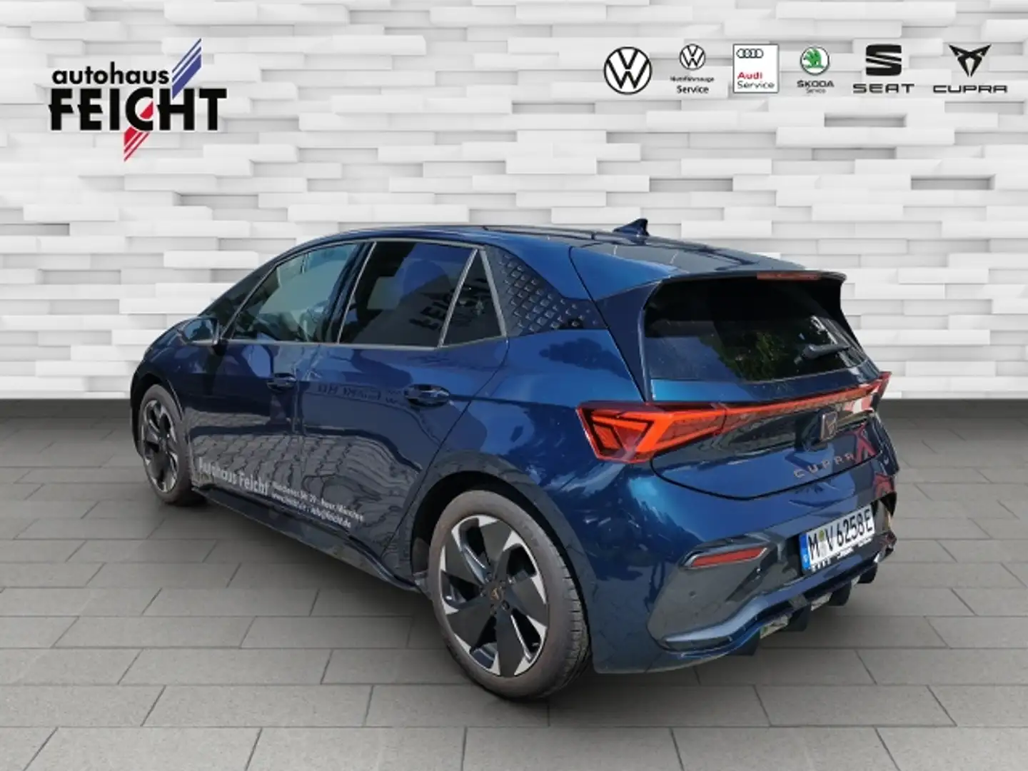 CUPRA Born 170 kW Basis 170kW KLIMA LED NAVI Blau - 2
