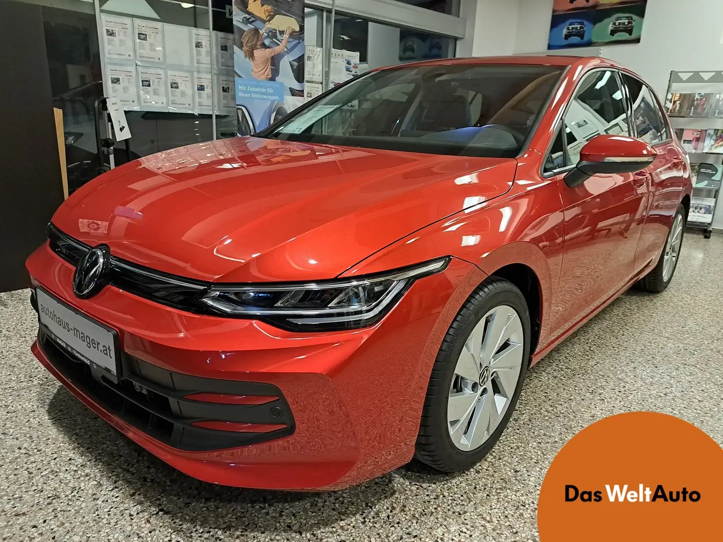 Volkswagen Golf Rabbit TSI Rot - 1