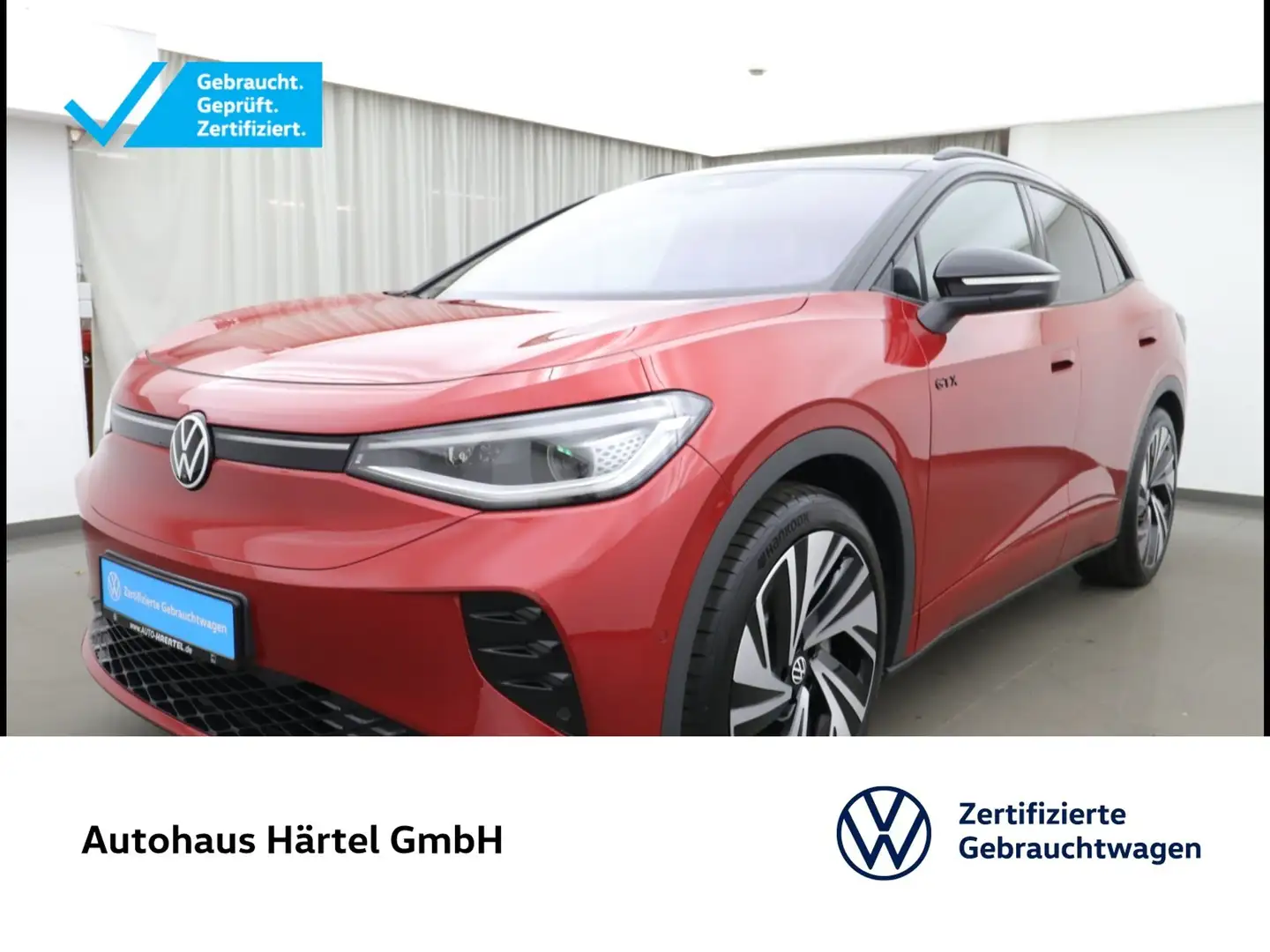 Volkswagen ID.4 GTX 4MOTION 77 KWH AUTOMATIK Sportpaket Navi Rot - 1