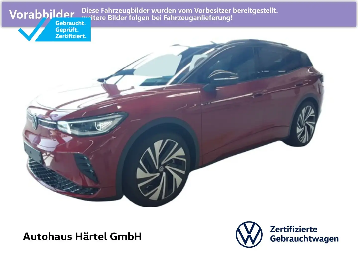 Volkswagen ID.4 GTX 4MOTION 77 KWH AUTOMATIK Sportpaket Navi Rot - 1