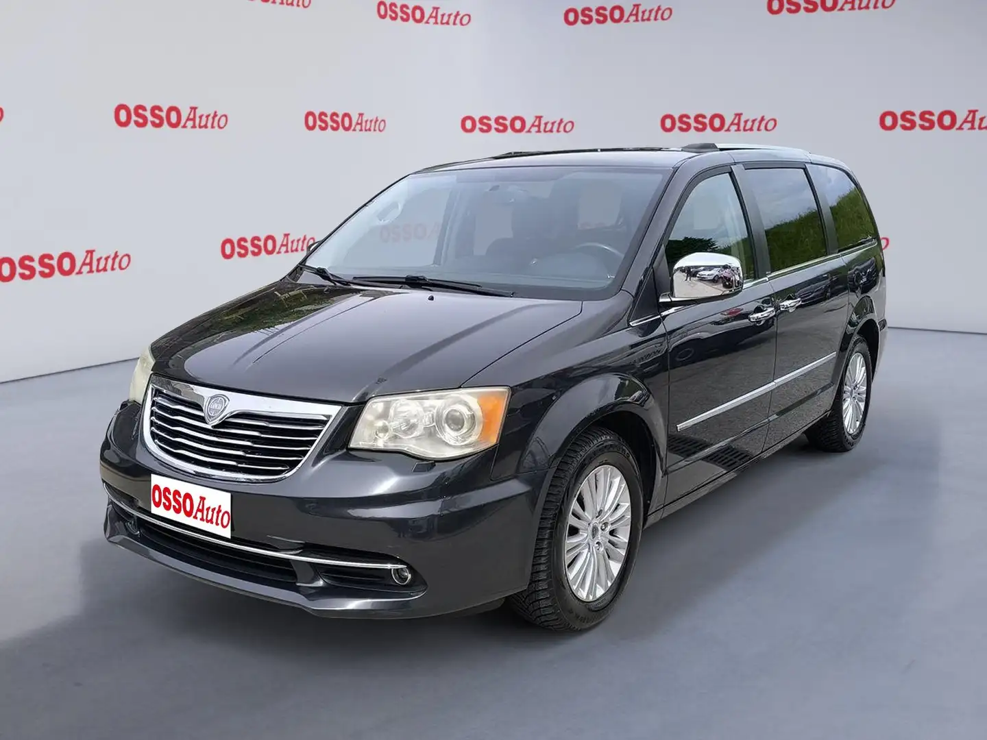 Lancia Voyager 2.8 TD 163 HP PLATINUM AUTOMATICO 7 POSTI COME ST Schwarz - 1