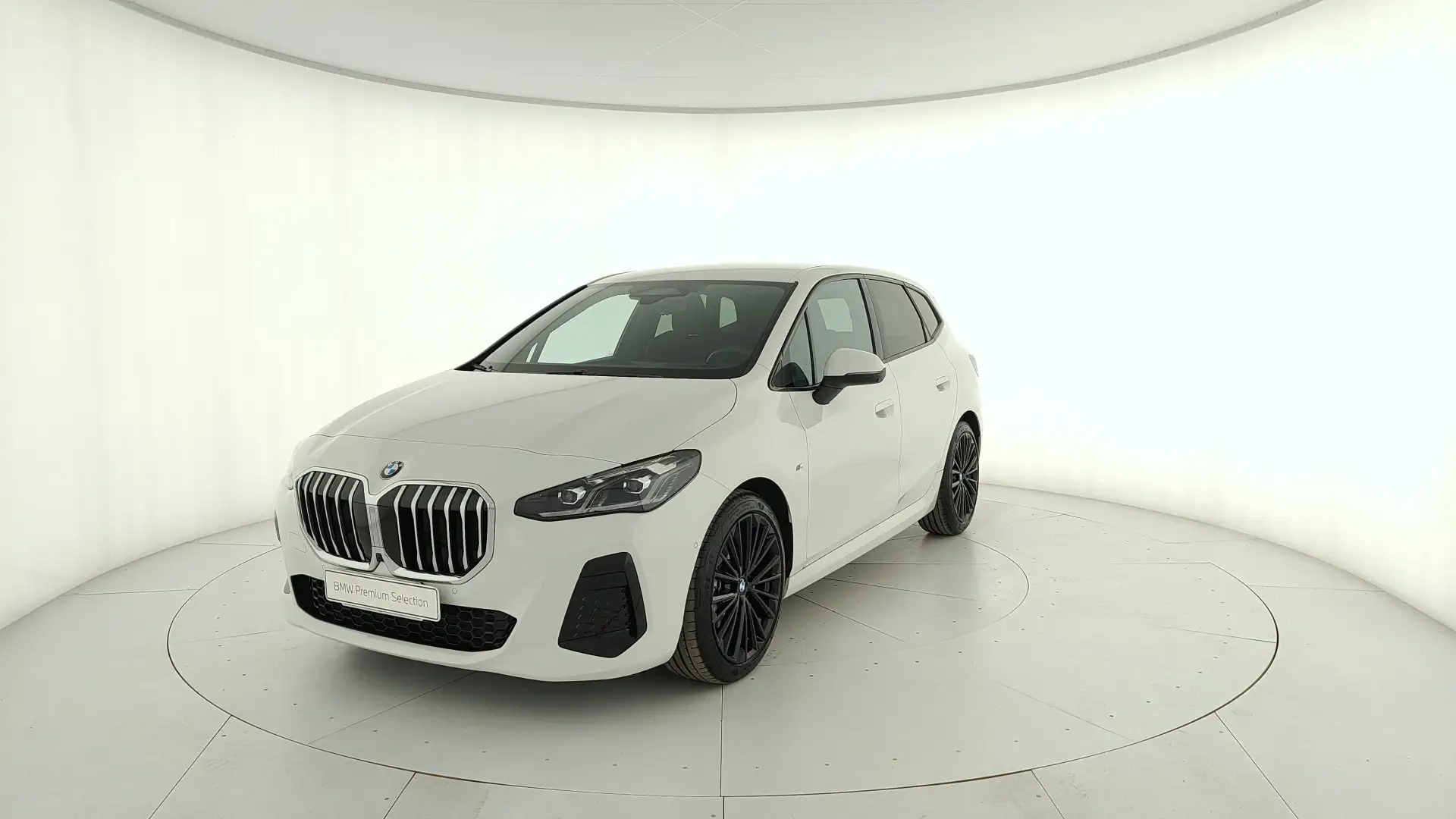 BMW 218 d Active Tourer Msport auto Weiß - 1