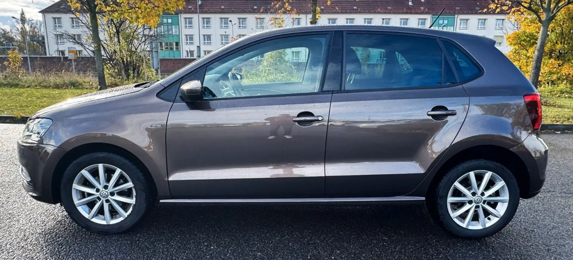 Volkswagen Polo V Lounge Automatikgetriebe Braun - 2