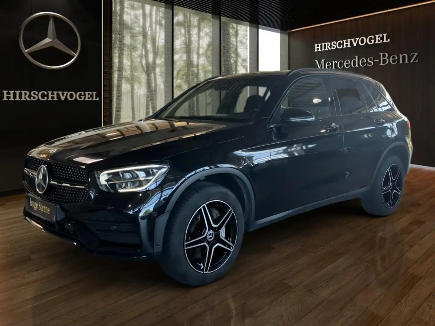 Mercedes-Benz GLC 300 de 4M AMG-Line+Night+AHK+DISTRONIC+MBUX Noir - 1