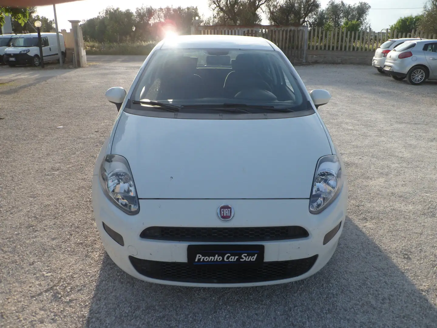 Fiat Punto 5 posti autocarro Blanco - 2