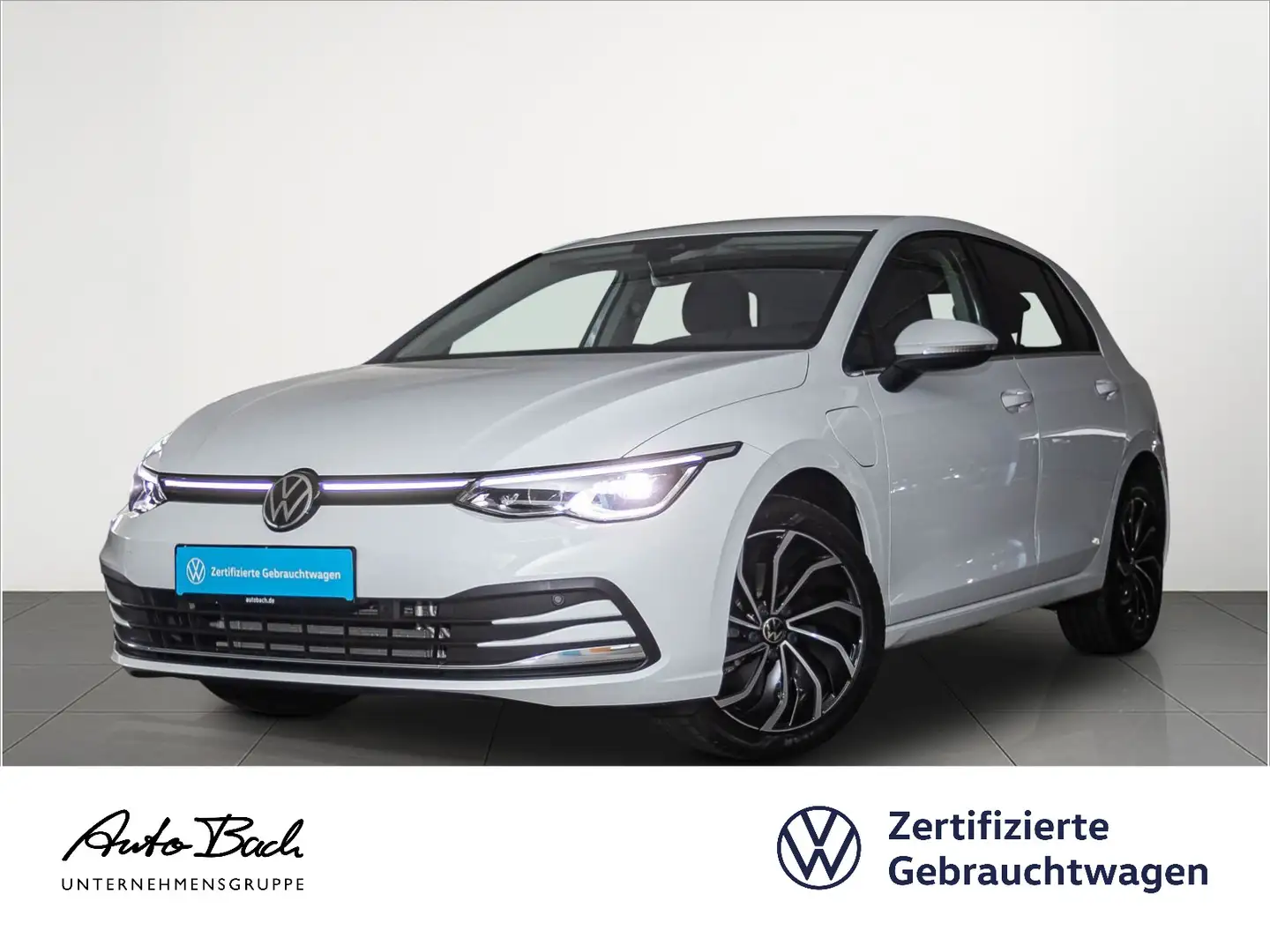 Volkswagen Golf VIII 1.4 TSI DSG eHybrid Style, Navi, App-C Weiß - 1