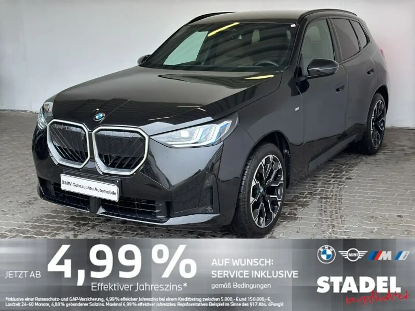 BMW X3 20d xDrive M Sport Navi.LED.AHK.ACC.360°.HaKa Schwarz - 1