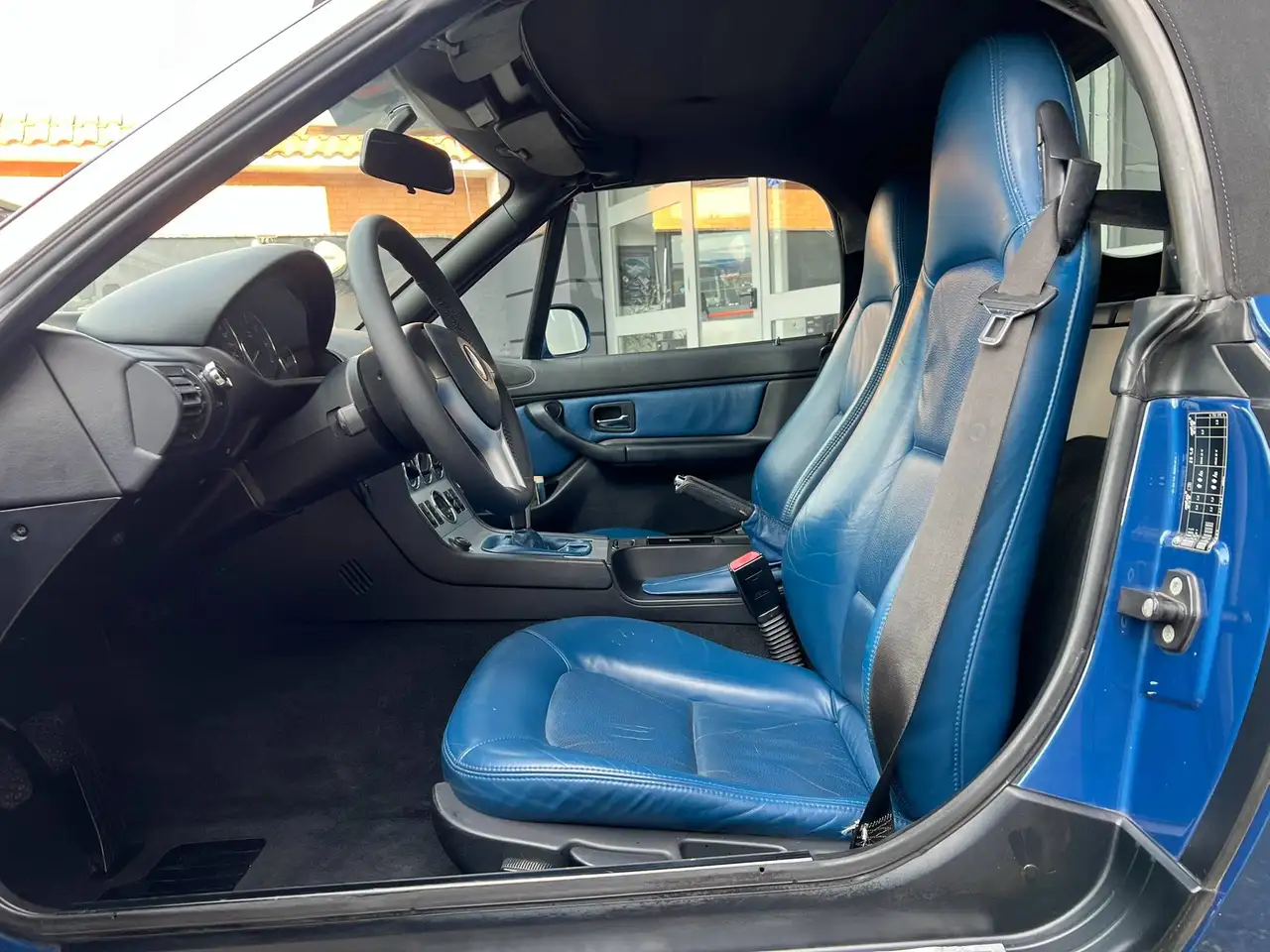 BMW Z3 ** TOPAS BLUE - PELLE OREGON BLUE - STYLE 32 **, foto 9