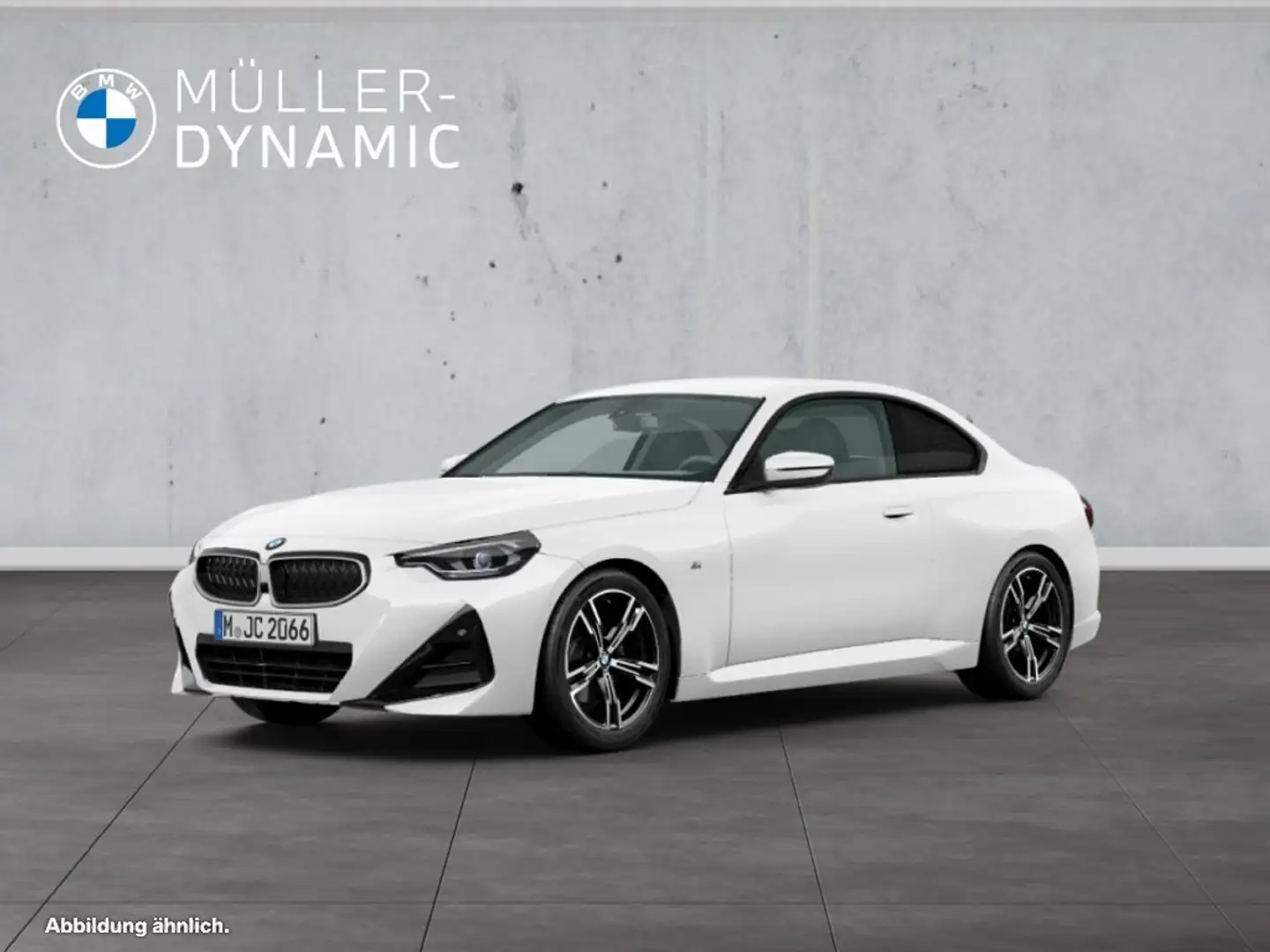 BMW 220 i M SPORT LED RÜCKFAHR NAVI TEMPOMAT SHZ DAB Bianco - 1