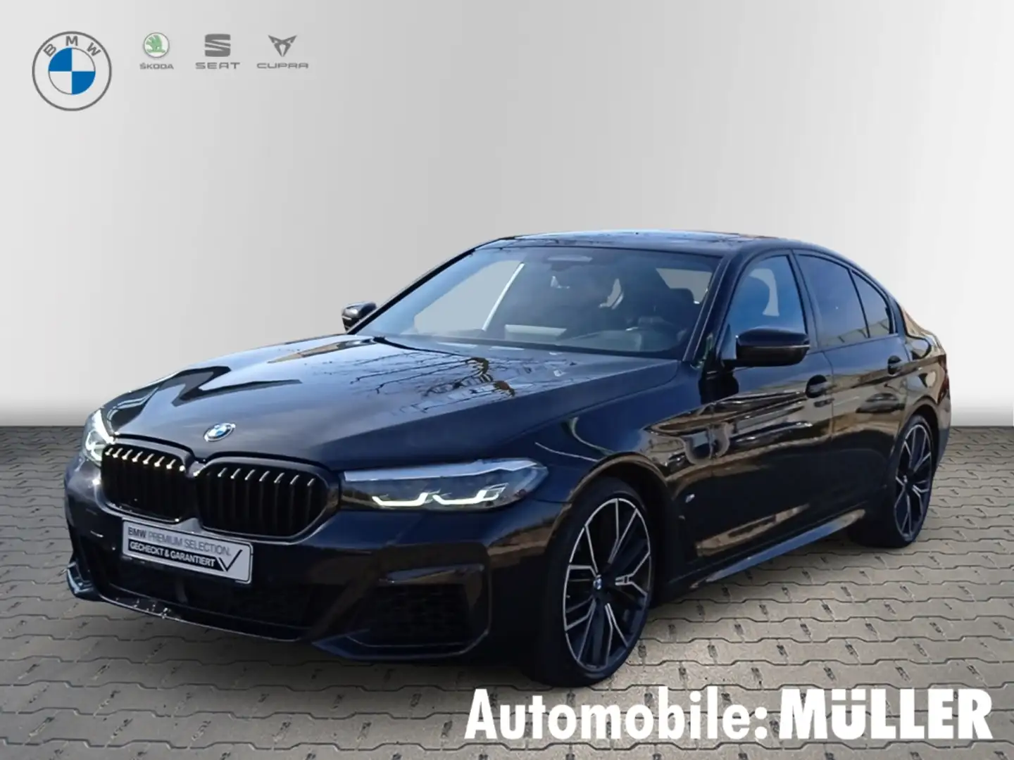 BMW 540 d xDrive Limousine M Sport Mild-Hybrid El. Panodac Black - 1