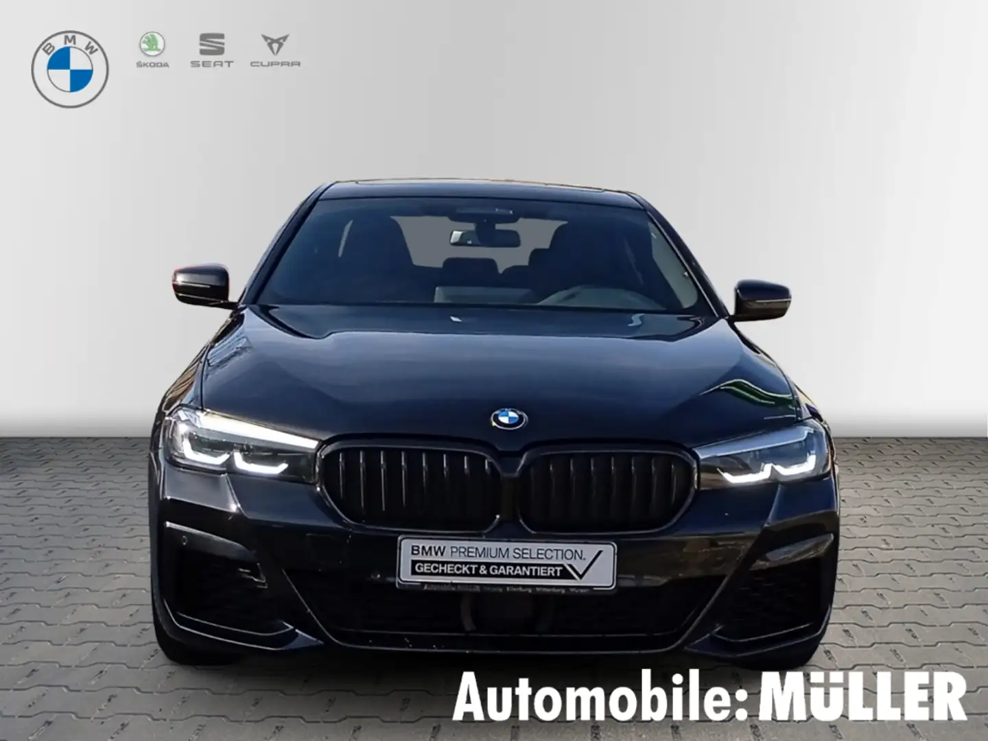 BMW 540 d xDrive Limousine M Sport Mild-Hybrid El. Panodac Black - 2