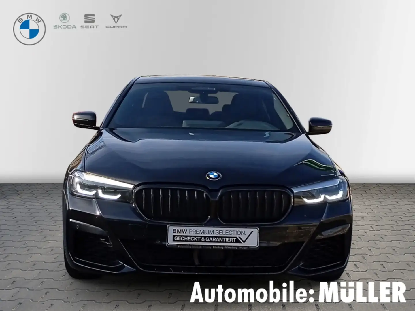 BMW 540 d xDrive Limousine M Sport Mild-Hybrid El. Panodac Negru - 2