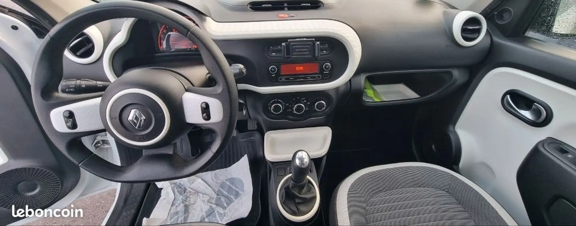 Renault Twingo 1.0 Sce 70 ch INTENS Blanc - 2