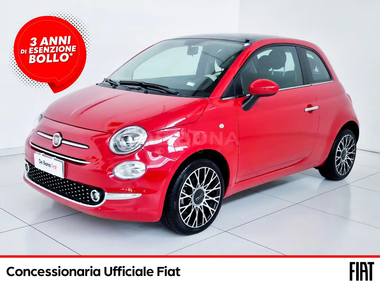 Fiat 500 1.0 hybrid 70cv Rosso - 1