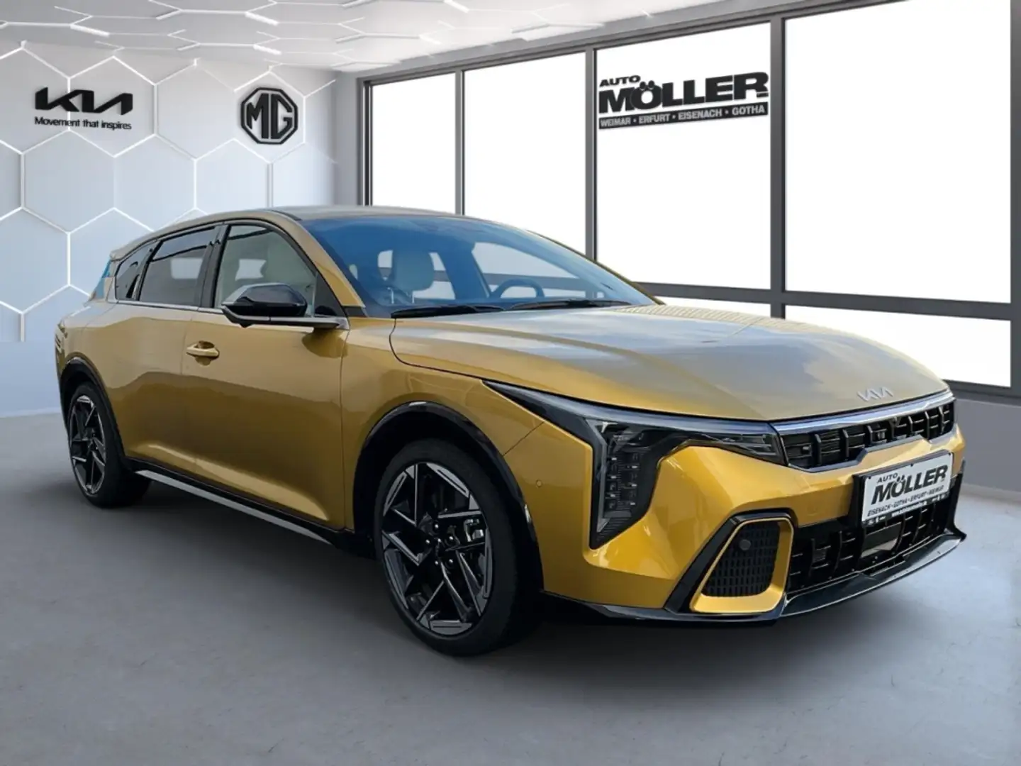 Kia 1.6T DCT GTL Navi Leder LED Memory Sitze Soundsyst Yellow - 2