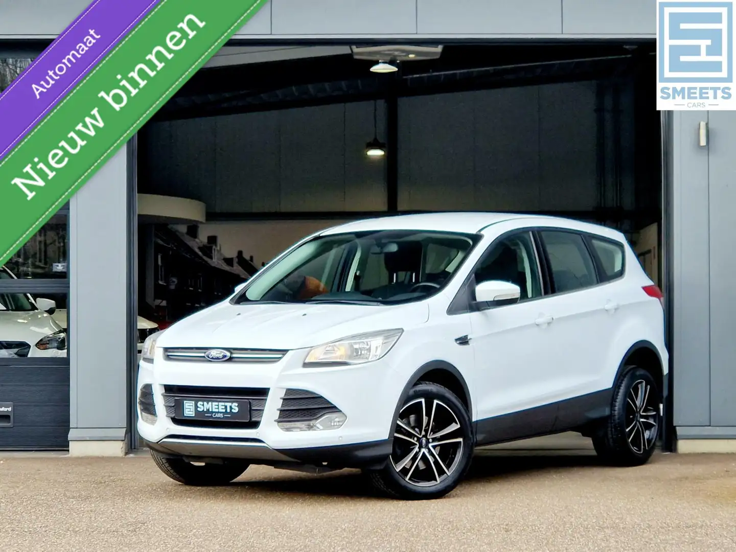 Ford Kuga 1.6T 183PK Trend 4WD Automaat | Airco | Cruise | P Wit - 1