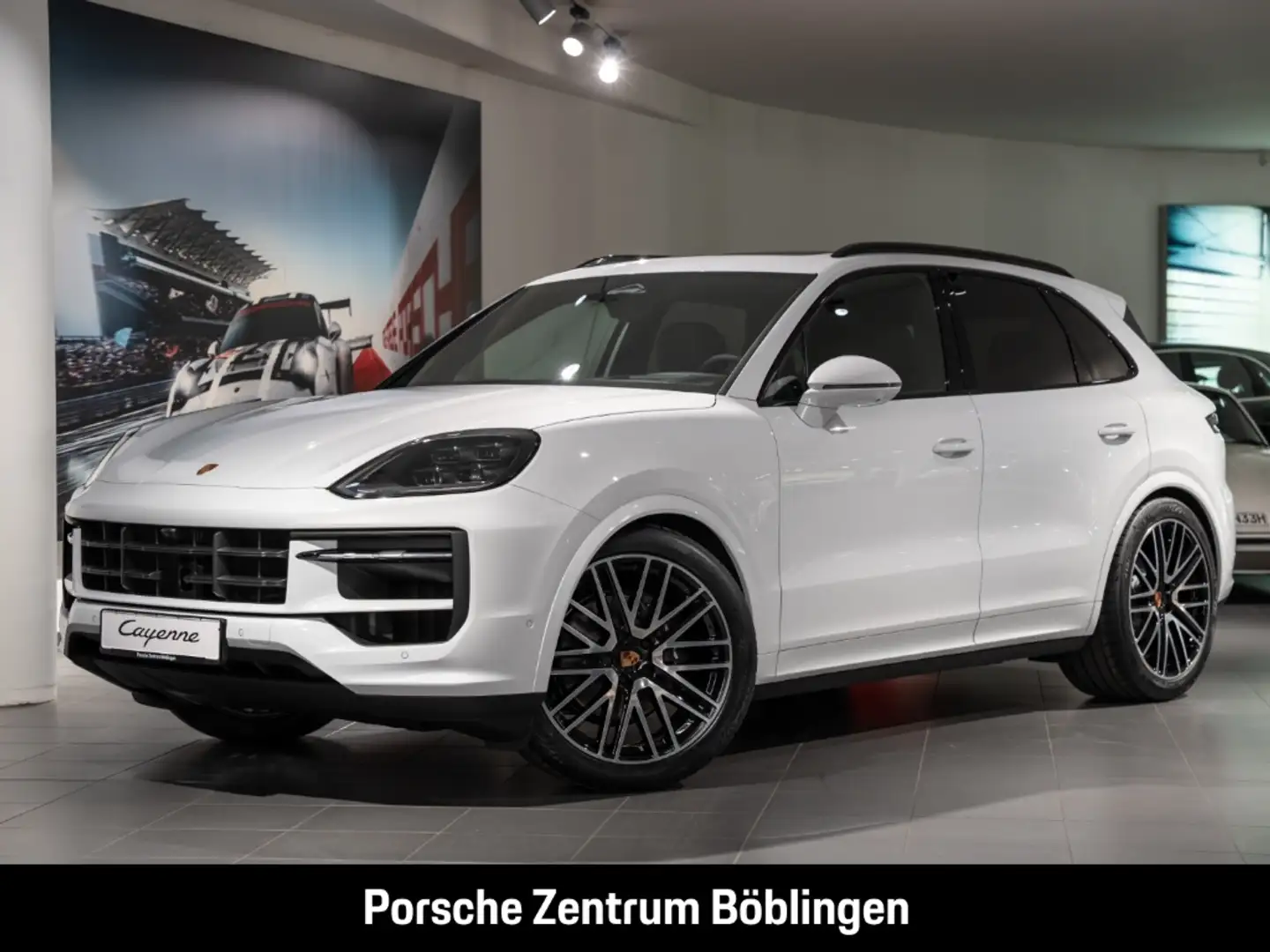 Porsche Cayenne Black Edition HA-Lenkung Head-Up 22-Zoll Weiß - 1