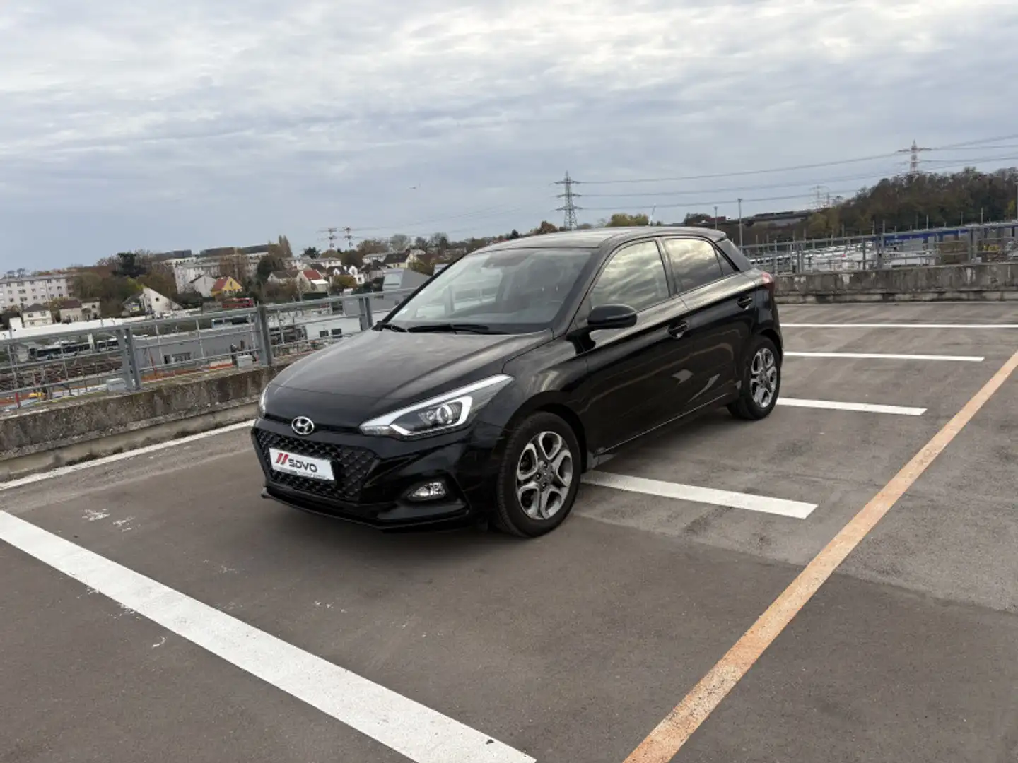 Hyundai i20 1.2 84CH INTUITIVE Noir - 1