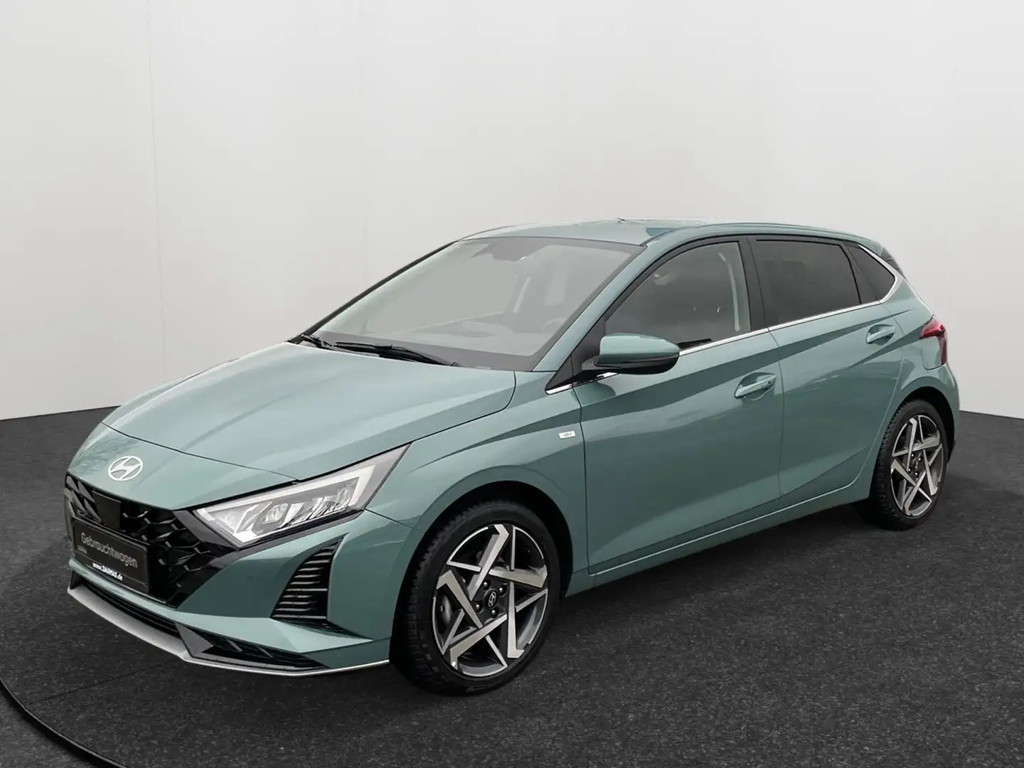 Hyundai i20 i20 1.0 Turbo 48V Prime Klimaaut. Navi Bose TOP Groen - 1