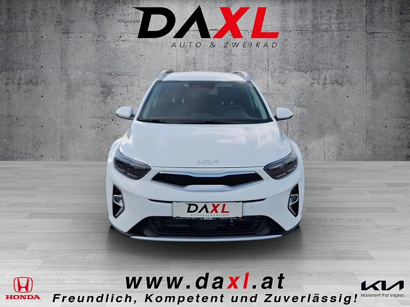 Kia Stonic 1,0 TGDI GPF ISG Gold DCT Aut. Weiß - 2