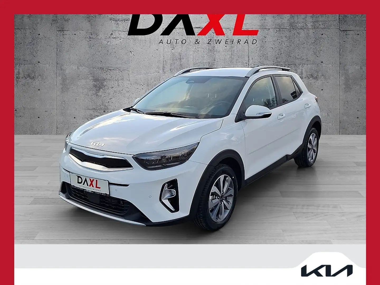 Kia Stonic 1,0 TGDI GPF ISG Gold DCT Aut. Weiß - 1