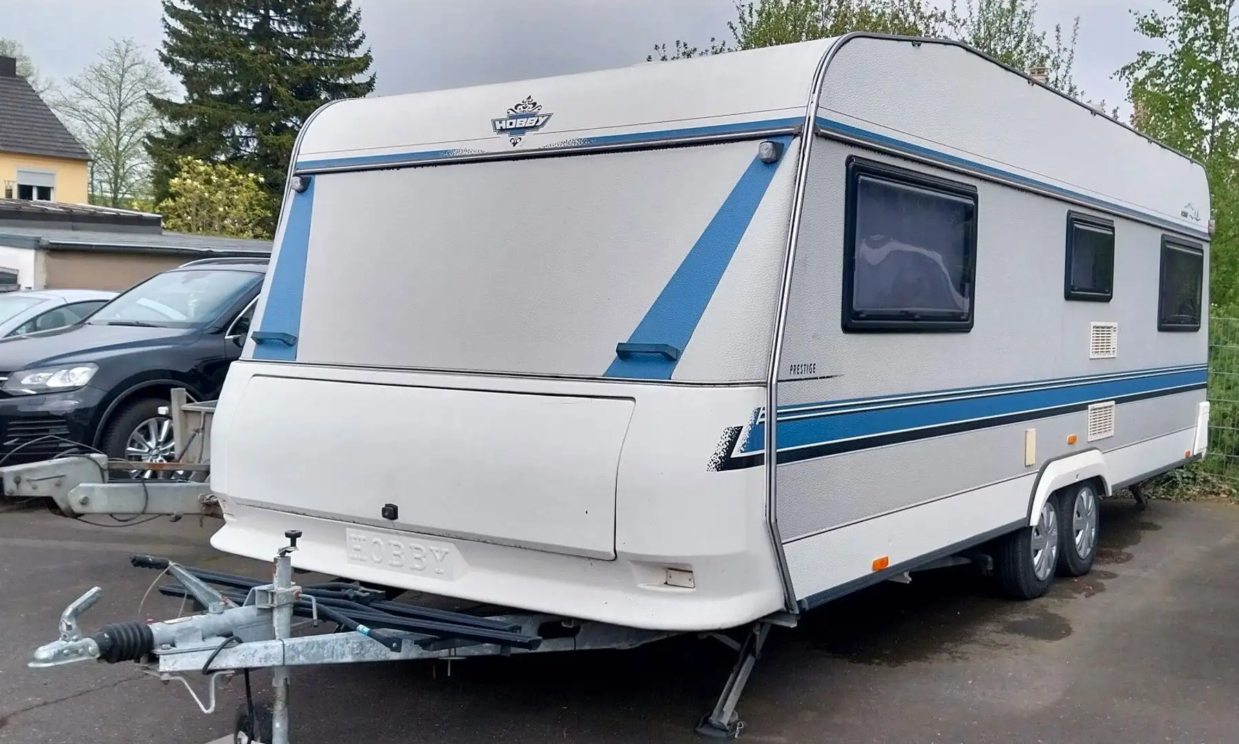 Hobby Prestige 600TL mit viel Zubehör und Vorzelt Wit - 1