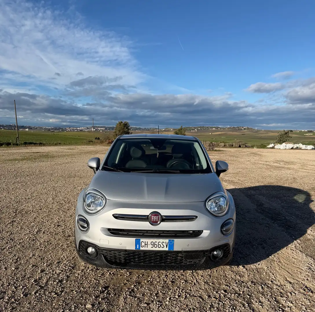 Fiat 500X 1.3 mjt Lounge 4x2 95cv my20 Argent - 2