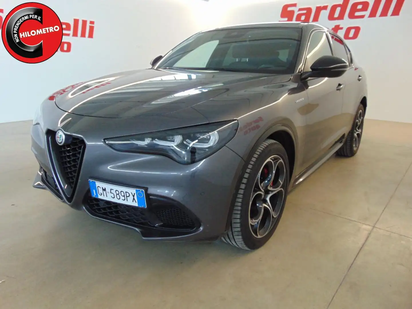 Alfa Romeo Stelvio 2.2 Turbodiesel 210 CV AT8 Q4 Veloce. Grigio - 1