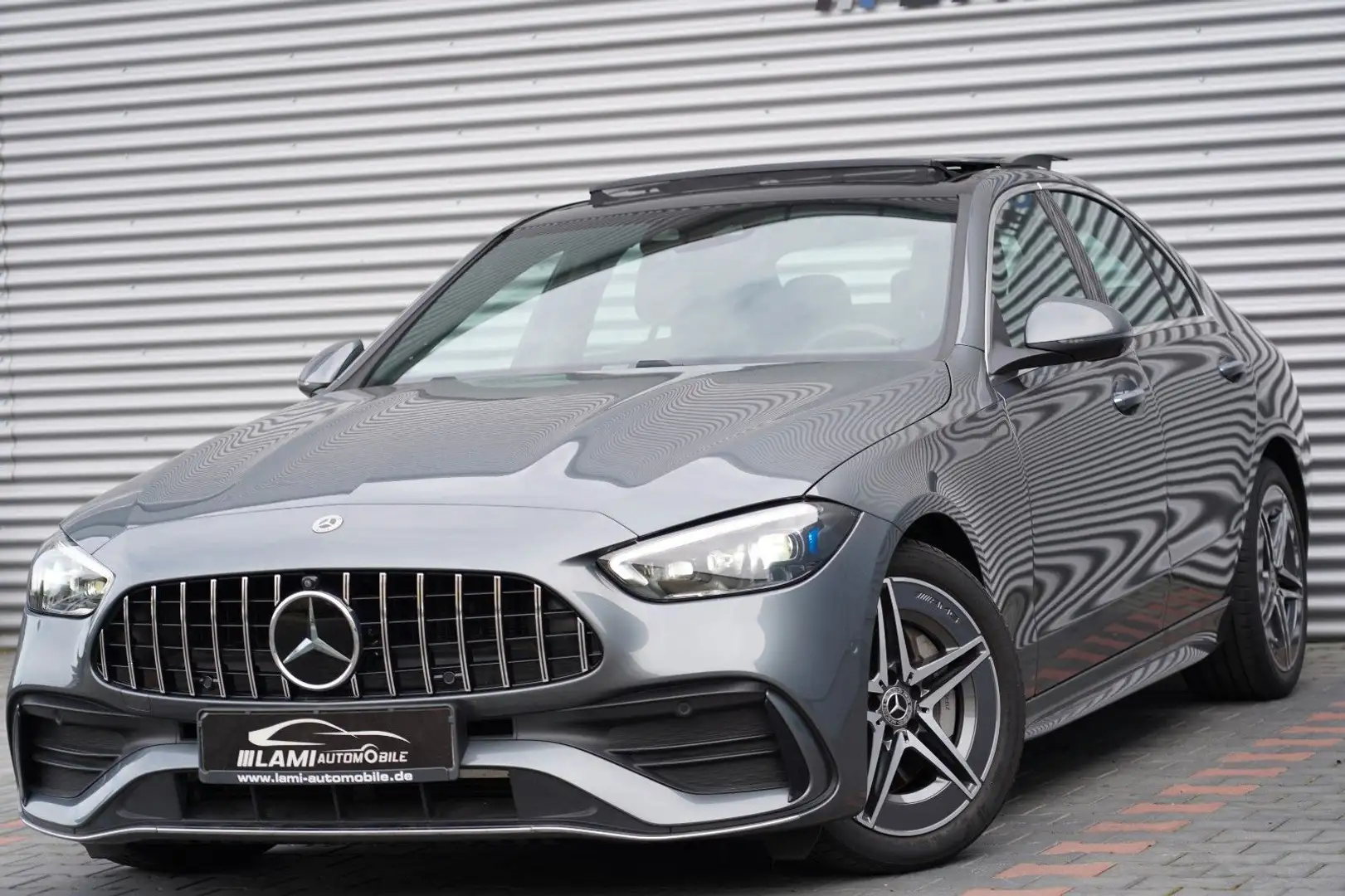 Mercedes-Benz C 220 C220d 2x AMG PREMIUM+ PANO HUD 360 AHK Grau - 1