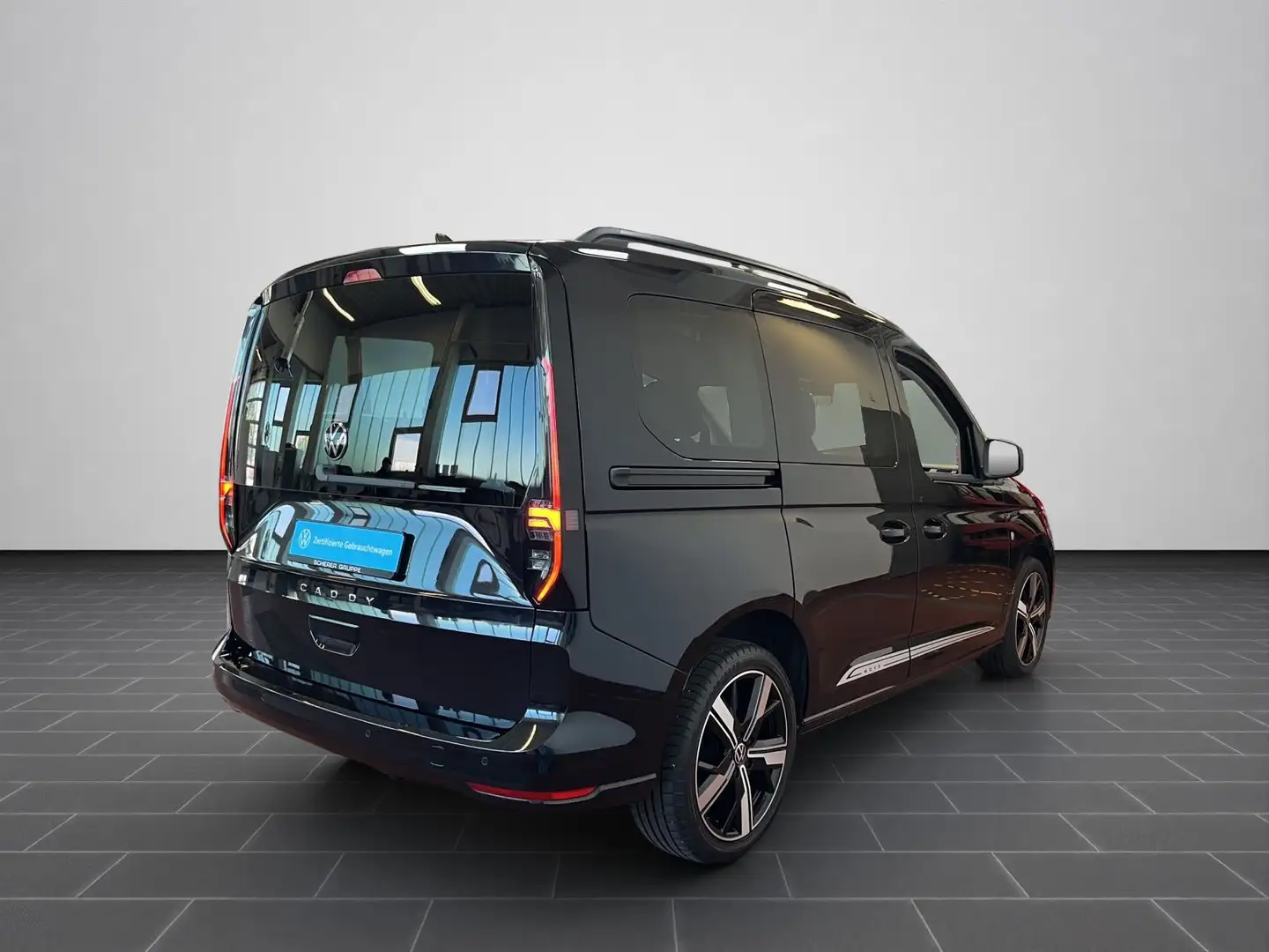 Volkswagen Caddy Life 2.0 TDI DSG  Move Led,Pano,AHK Schwarz - 2
