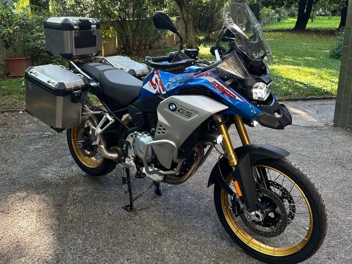 BMW F 850 GS Adventure RALLYE Blu/Azzurro - 2