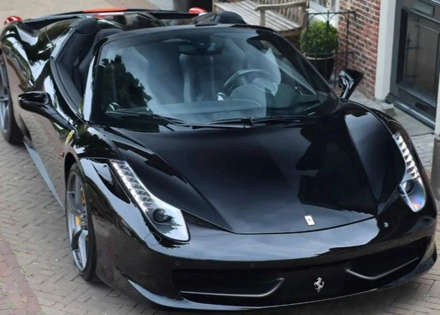 Ferrari 458 Spider Negro - 1