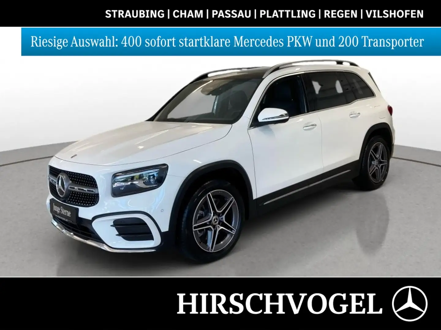 Mercedes-Benz GLB 250 4M AMG-Line+Pano+DISTRONIC+HUP+Standhzg. Blanco - 1