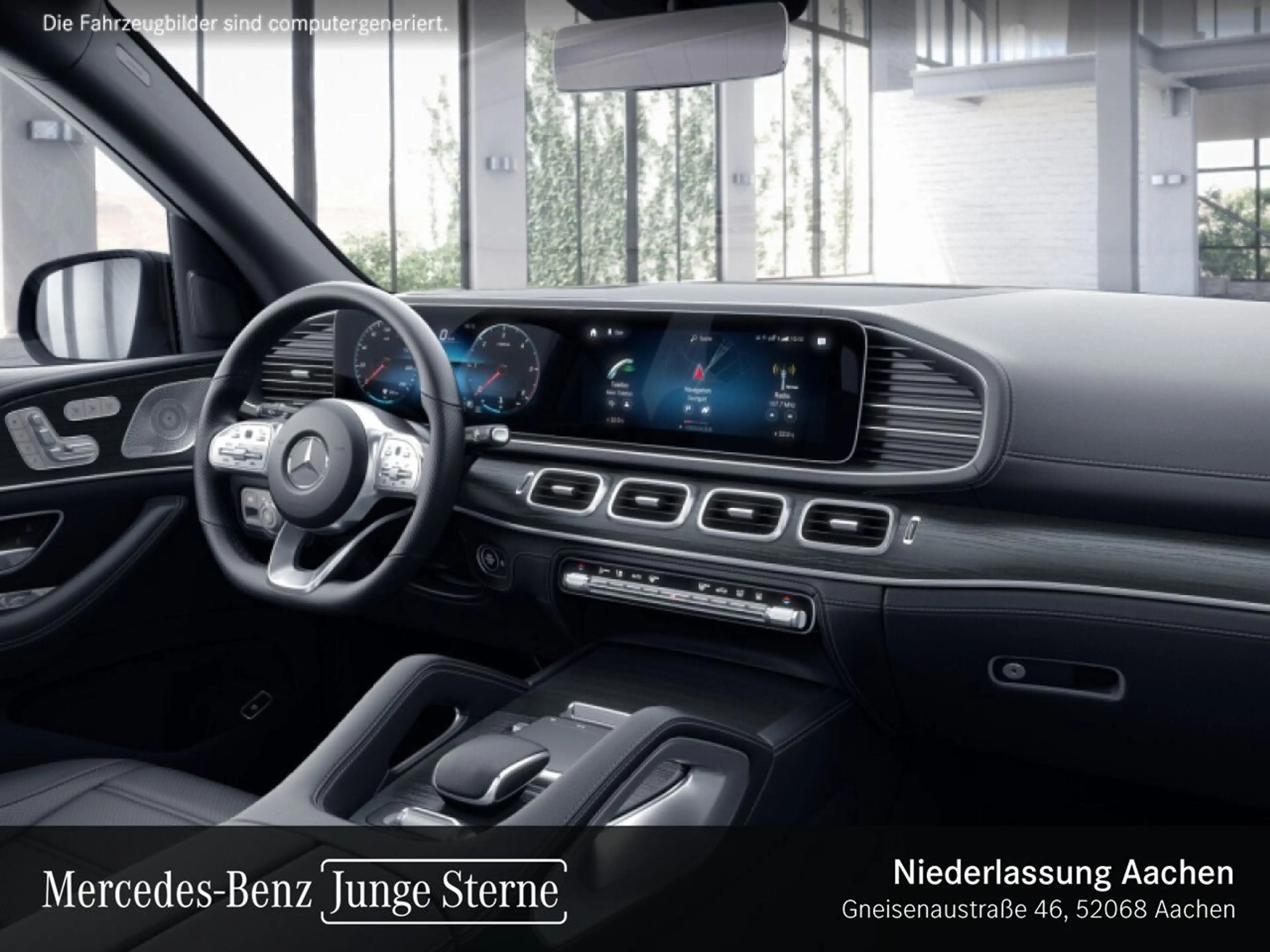Mercedes-Benz GLS 400 d 4M AMG+NIGHT+PANO+360+AHK+MULTIBEAM+HUD — photo 11