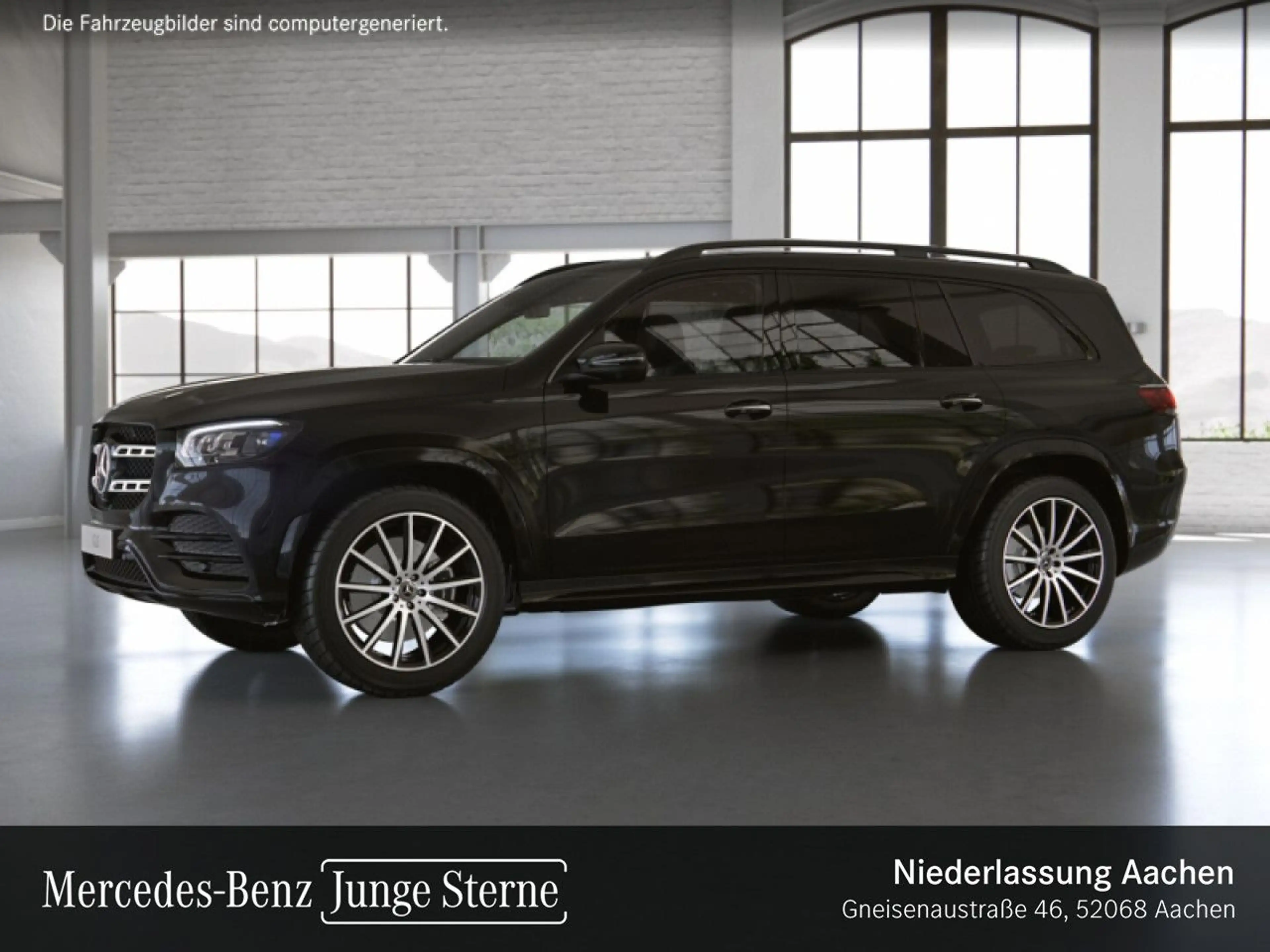 Mercedes-Benz GLS 400 d 4M AMG+NIGHT+PANO+360+AHK+MULTIBEAM+HUD — photo 3