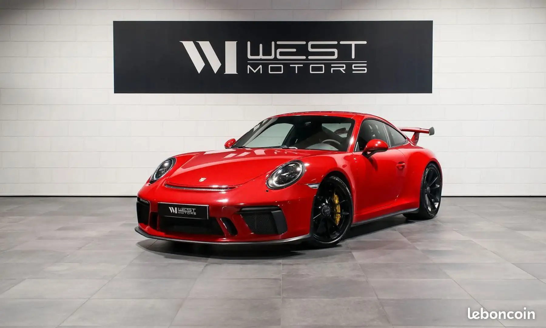 Porsche 911 991 GT3 4.0L 500 ch PDK 1ere main France Chrono PD Червоний - 1